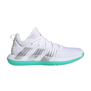 adidas Wmns Stabil Next Gen Handball 'White Silver Aqua' Blanc Nuage/Argent Métallique/Rose Lucide IG3402
