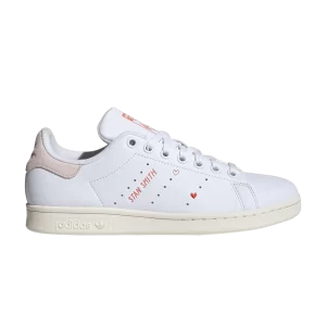 adidas Wmns Stan Smith 'Valentine's Day 2024' Baskets Blanc Nuage/Putti Mauve/Rouge vif IG8482