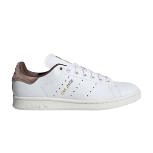 adidas Wmns Stan Smith 'White Velvet Brown' Baskets Blanc Nuage/Or Métallique/Marron IF7003