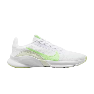 Nike Wmns SuperRep Go 3 Flyknit Next Nature 'White Lime Blast' Blanc/Vert lumineux/Verre de mer/Lime Burst DH3393 106