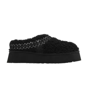UGG Wmns Tazz Braid Slipper 'Noir' Baskets Noir 1143976 BLK