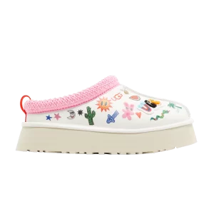 UGG Wmns Tazz Slipper 'Pop Sketch' Baskets Blanc 1155751 WHT