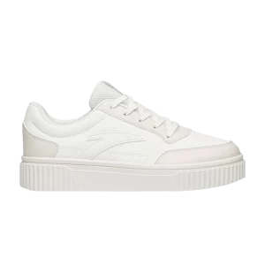 Anta Wmns Skate Low à semelles épaisses 'Blanc Rose Clair' Baskets Blanc 922228005 3