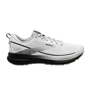 Brooks Wmns Trace 3 Wide 'White Oyster' Baskets Blanc/Oyster/Noir 120401 1D 191