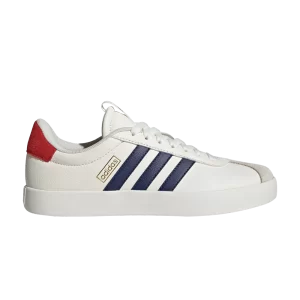 adidas Wmns VL Court 3.0 Off White Bleu foncé Blanc/Bleu foncé/Meilleur écarlate IE3628