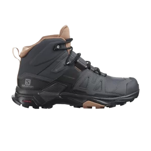 Salomon Wmns X Ultra 4 Mid GORE-TEX 'Ebony Mocha Mousse' Baskets Ébène/Moka Mousse/Almond Cream L41295600