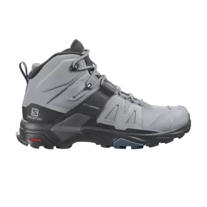 Salomon Wmns X Ultra 4 Mid GORE-TEX 'Quarry Black' Baskets Quarry/Noir/Bleu Légion L41624900