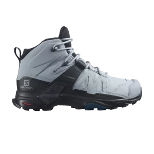 Salomon Wmns X Ultra 4 Mid Wide GORE-TEX 'Quarry Legion Blue' Baskets Quarry/Noir/Legion Bleu L41687200