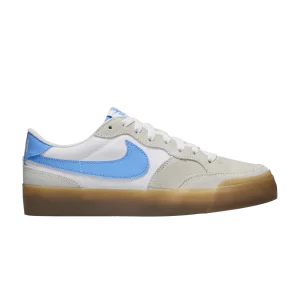 Nike Wmns Zoom Pogo Plus SB 'White University Blue Gum' Blanc sommet/Blanc/Bubble Gum Marron clair/Bleu université DR9114 100