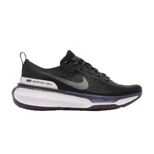 Nike Wmns ZoomX Invincible 3 'Noir Gris Fer' Noir/Gris fer/Bordeaux nuit/Encre violet/Rose perle/Noir DR2660 004