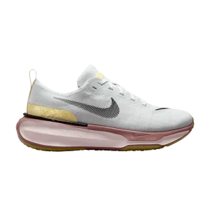 Nike Wmns ZoomX Invincible 3 Extra Wide 'Photon Dust Smokey Mauve' Photon Dust/Blanc sommet/Violet platine/Noir FN7997 005