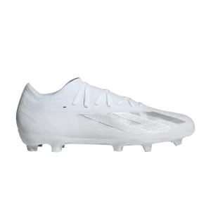 adidas X Crazyfast Pro FG 'Blanc Argent Métallique' Blanc Nuage/Argent Métallique/Blanc Nuage IG9118