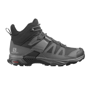 Salomon X Ultra 4 Mid Wide GORE-TEX 'Black Magnet' Baskets Noir/Aimant/Bleu Perle L41294600