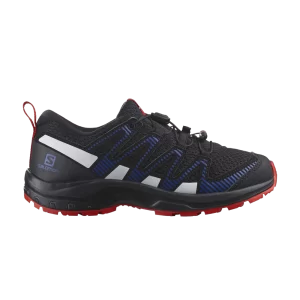 Salomon XA Pro V8 Junior 'Black Lapis Blue' Baskets Noir/Bleu Lappis/Rouge Feu L47141300