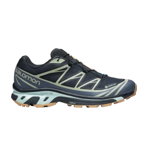 Salomon XT-6 GORE-TEX 'Carbon Desert Sage' Baskets Carbone/Mer de Béring/Sauge du Désert L47291800