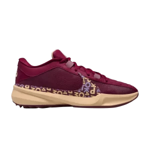 Nike Zoom Freak 5 'Alphabet Bros' Rouge noble/Pêche glacée/Baie du désert DX4985 600