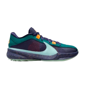Nike Zoom Freak 5 EP 'Nigerian Nightmare' Sarcelle géode/Jade glace/Encre violet/Orange total DX4996 300