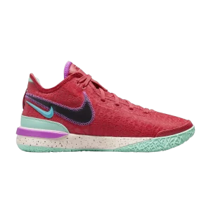 Nike Zoom LeBron NXXT Gen EP 'Track Red' Rouge piste/Noir/Thil Nebula/Emeraude Sunrise DR8788 600