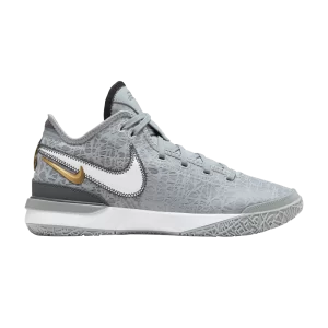 Nike Zoom LeBron NXXT Gen EP 'Wolf Grey' Gris loup/Blanc/Gris fer/Noir/Or métallique DR8788 004