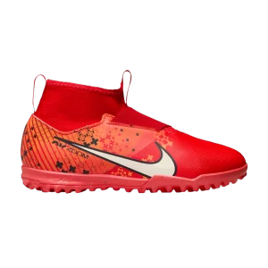 Nike Zoom Mercurial Superfly 9 Academy MDS TF GS 'Dream Speed – Light Crimson' Framboise clair/Mangerine brillante/Noir/Ivoire pâle FJ0349 600