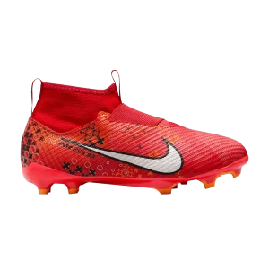 Nike Zoom Mercurial Superfly 9 Pro MDS FG GS 'Dream Speed – Light Crimson' Framboise clair/Mangerine brillante/Noir/Ivoire pâle FJ0354 600
