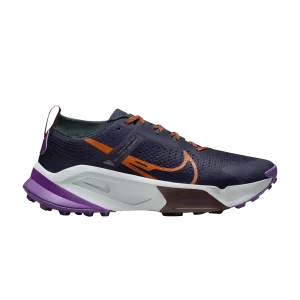 Nike ZoomX Zegama 'Purple Ink Safety Orange' Encre violette/Jungle profonde/Violet spatial/Orange sécurité DH0623 500