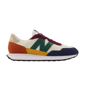 New Balance 237 Baskets 'Beige Nightwatch Green' Beige/Bourgogne/Night Watch vert MS237VE