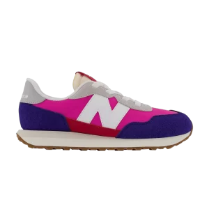 New Balance 237 Bungee Little Kid Baskets 'Victory Blue Exuberant Pink' Victory Bleu/Rampant Rose PH237EG