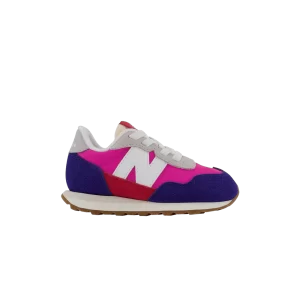 New Balance 237 Bungee Baskets pour tout-petits 'Victory Blue Exuberant Pink' Victory Blue/Rampant Pink IH237EG
