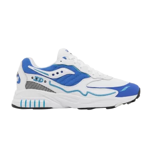Baskets Saucony 3D Grid Hurricane 'White Royal' Blanc/Royal S70646 2