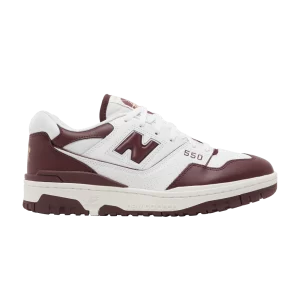 Baskets New Balance 550 'White Burgundy' Blanc/Bourgogne BB550BZ1