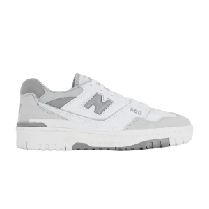 New Balance 550 Premium 'White Grey' Courir Exclusive Baskets Blanc/Gris BB550CR1