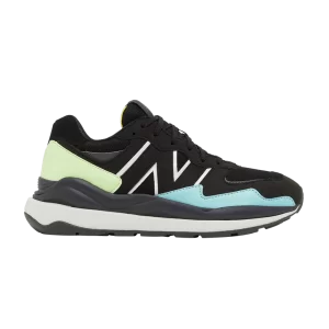 New Balance 57/40 Baskets « Black Vibrant Spring Glow » pour grand enfant Noir/Spring Glow GC5740RA