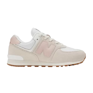 New Balance 574 Big Kid 'Moonbeam Pink Sand' Baskets Moonbeam/Sel de mer/Sable rose GC574RP1