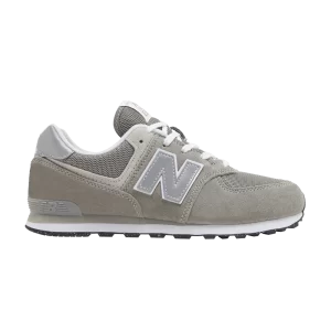 New Balance 574 Big Kid Wide 'Core Pack – Gris Blanc 'Gris/Blanc GC574EVG W