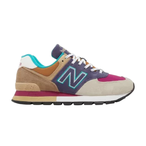 New Balance 574 Rugged 'Navy Brown' Baskets Marine/Marron ML574DWO