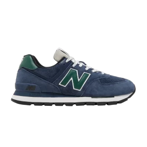 New Balance 574 Rugged 'Navy Green' Baskets Gris/Vert ML574DSW