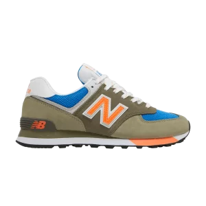 New Balance 574v2 Baskets 'Gris Orange' Gris/Orange ML574LA2