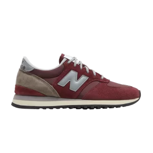 New Balance 730 Made in England '40th Anniversary' Baskets Rouge M730UKF