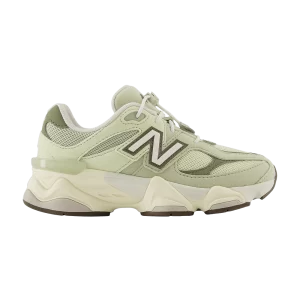 New Balance 9060 Little Kid 'Olivine Lace Toggle' Baskets Olivine/Vert lichen PV9060EE