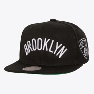 Mitchell & Ness Casquette Snapback Triple Play Brooklyn Nets Noir Noir 1589874