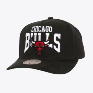 Casquette Snapback Black Chicago Bulls Big Time Pro Mitchell & Ness Noir 1589843