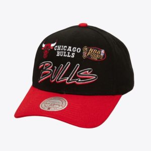 Mitchell & Ness Casquette Snapback Eldy Script Chicago Bulls Noir Noir 1589892