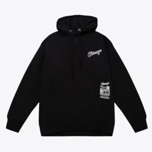 Mitchell & Ness Noir Chicago Bulls Hardwood Classics Polo G x B/R Remix Pull à capuche Noir 1577176