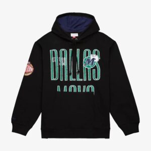 Mitchell & Ness Noir Dallas Mavericks Team OG Sweat à capuche en polaire Noir 1528814