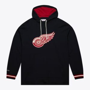 Mitchell & Ness Sweat à capuche noir Detroit Red Wings Legendary Slub Gris 1378550