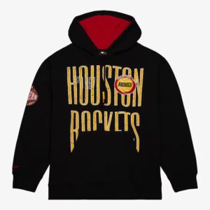Mitchell & Ness Sweat à capuche en polaire noir Houston Rockets Team OG Noir 1528848