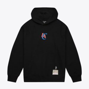 Mitchell & Ness Noir LA Clippers SUGA Glitch Pull à capuche Noir 1577225