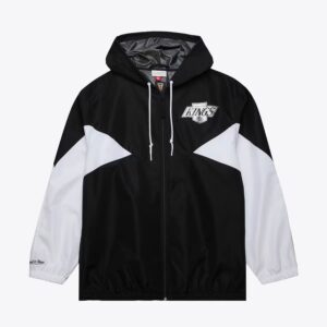 Mitchell & Ness Noir Los Angeles Kings Vintage Logo Ultimate Veste coupe-vent légère entièrement zippée Noir 1378396