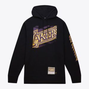 Mitchell & Ness Sweat à capuche noir Los Angeles Lakers Big Face 7.0 Noir 1529007